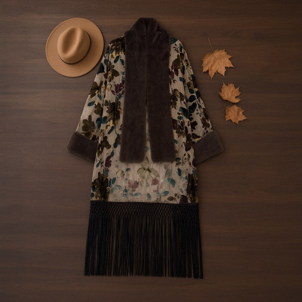 Kimono Sofía desde arriba para mujer Angara Moda