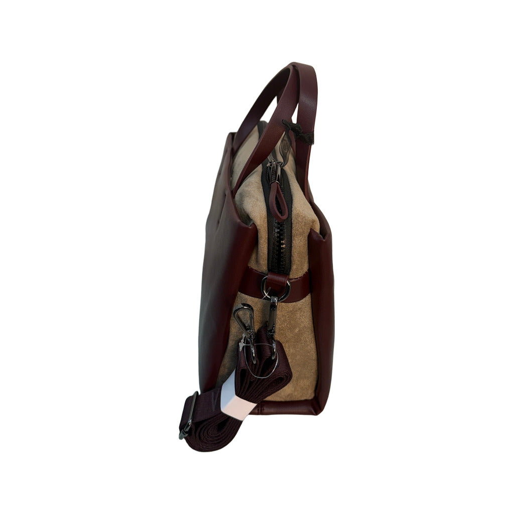 Bolso Orquídea sobre fondo blanco, vista trasera para mujer Angara Moda
