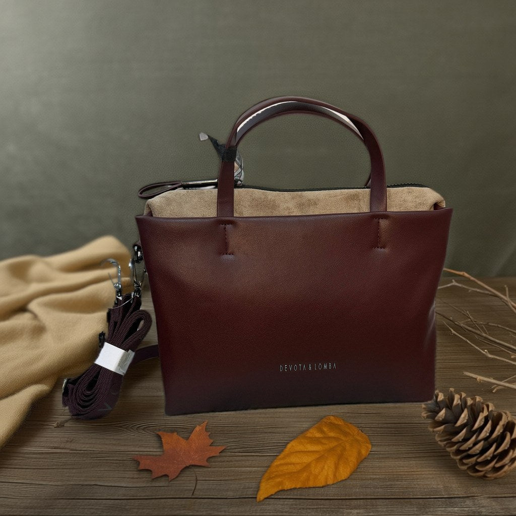 Bolso Orquídea sobre arena y lino con fondo natural para mujer Angara Moda