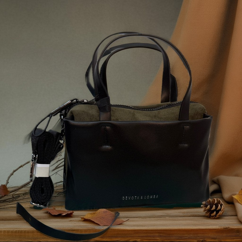 Bolso Cielo sobre arena y lino con fondo natural para mujer Angara Moda