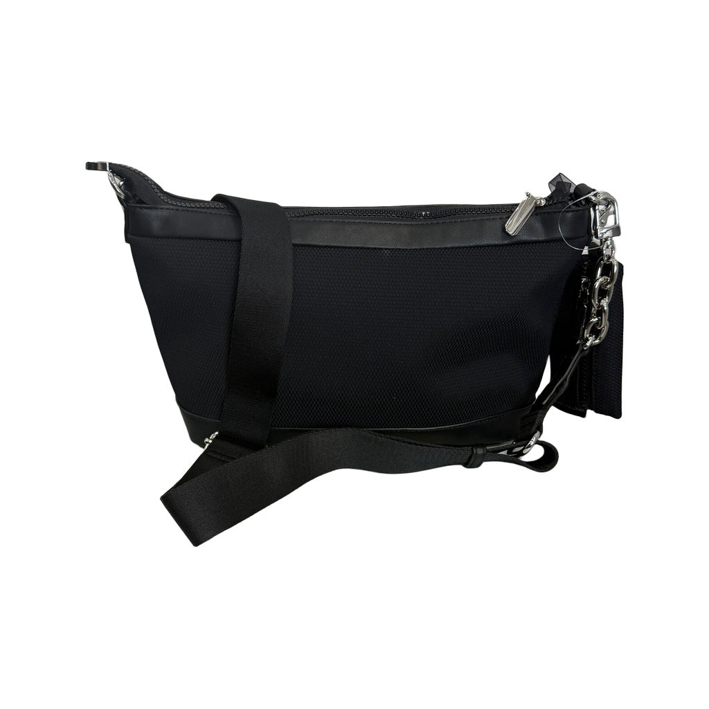 Bandolera Marina sobre fondo blanco, vista lateral para mujer Angara Moda