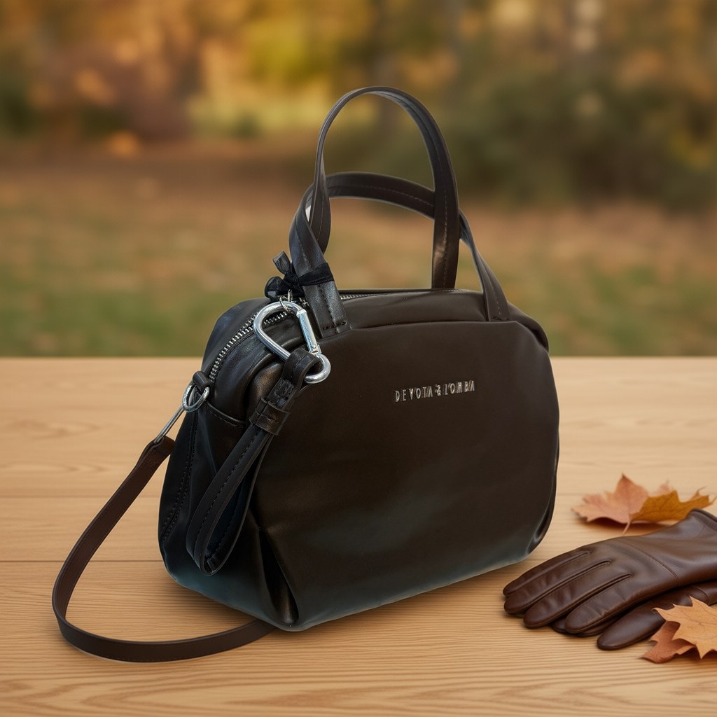 Bolso Sofía desde arriba con gafas de sol y pulsera para mujer Angara Moda