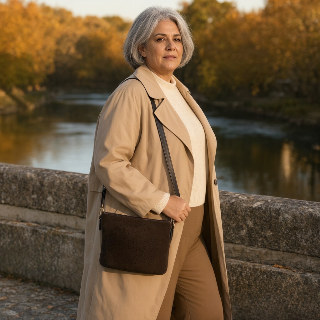 Bolso Golondrina con una modelo para mujer Angara Moda