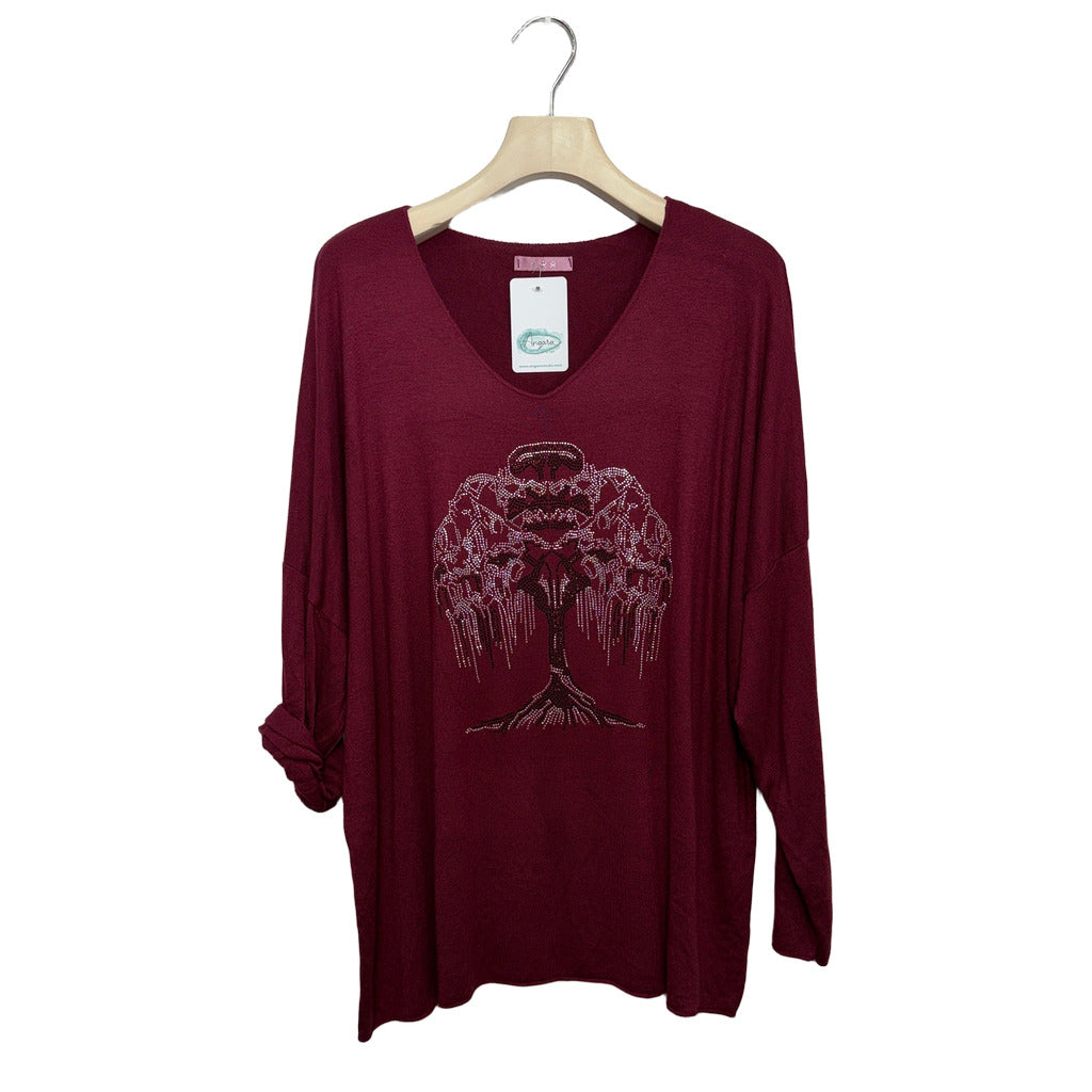 Camiseta Colette sobre fondo blanco para mujer Angara Moda