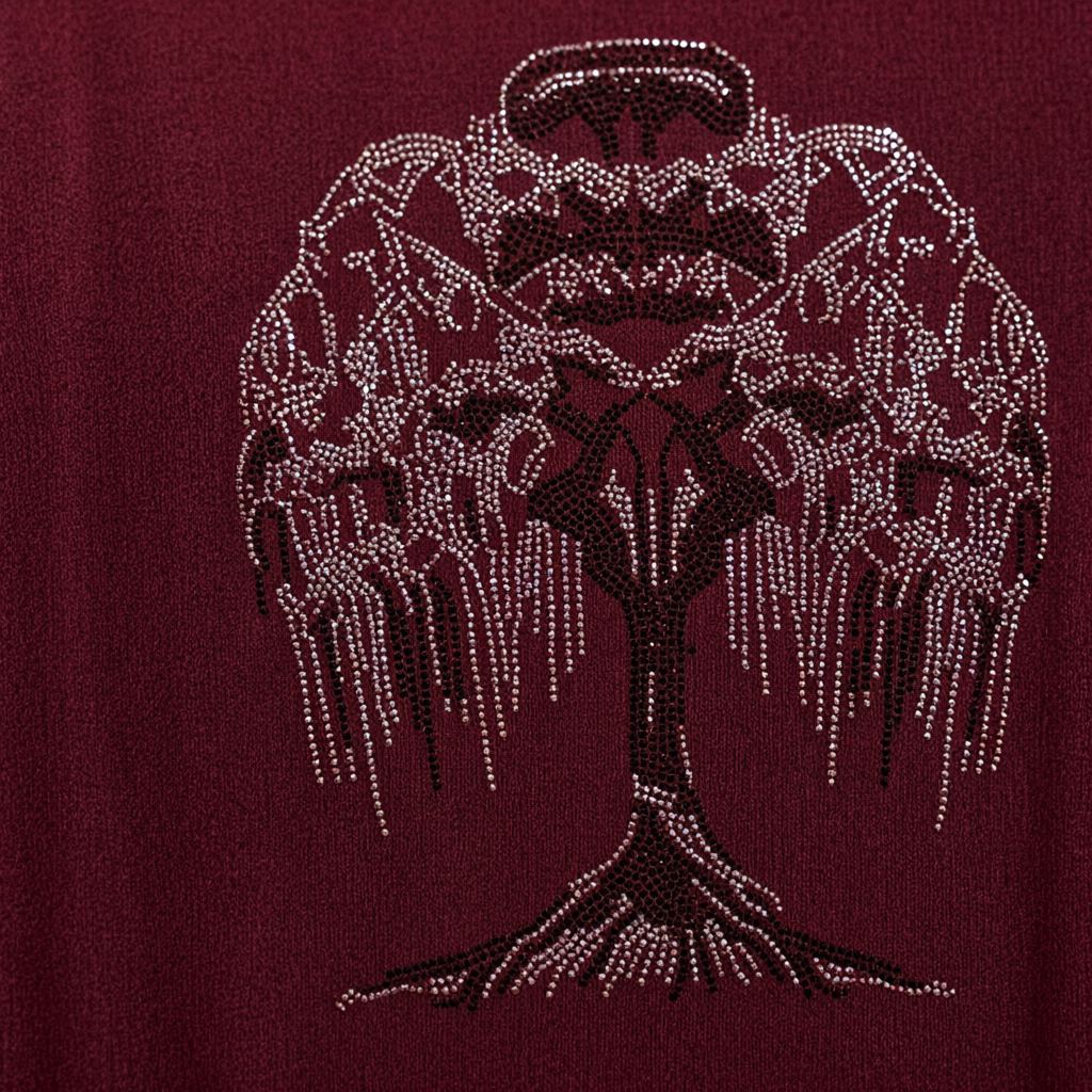 Detalle del tejido de Camiseta Colette para mujer Angara Moda