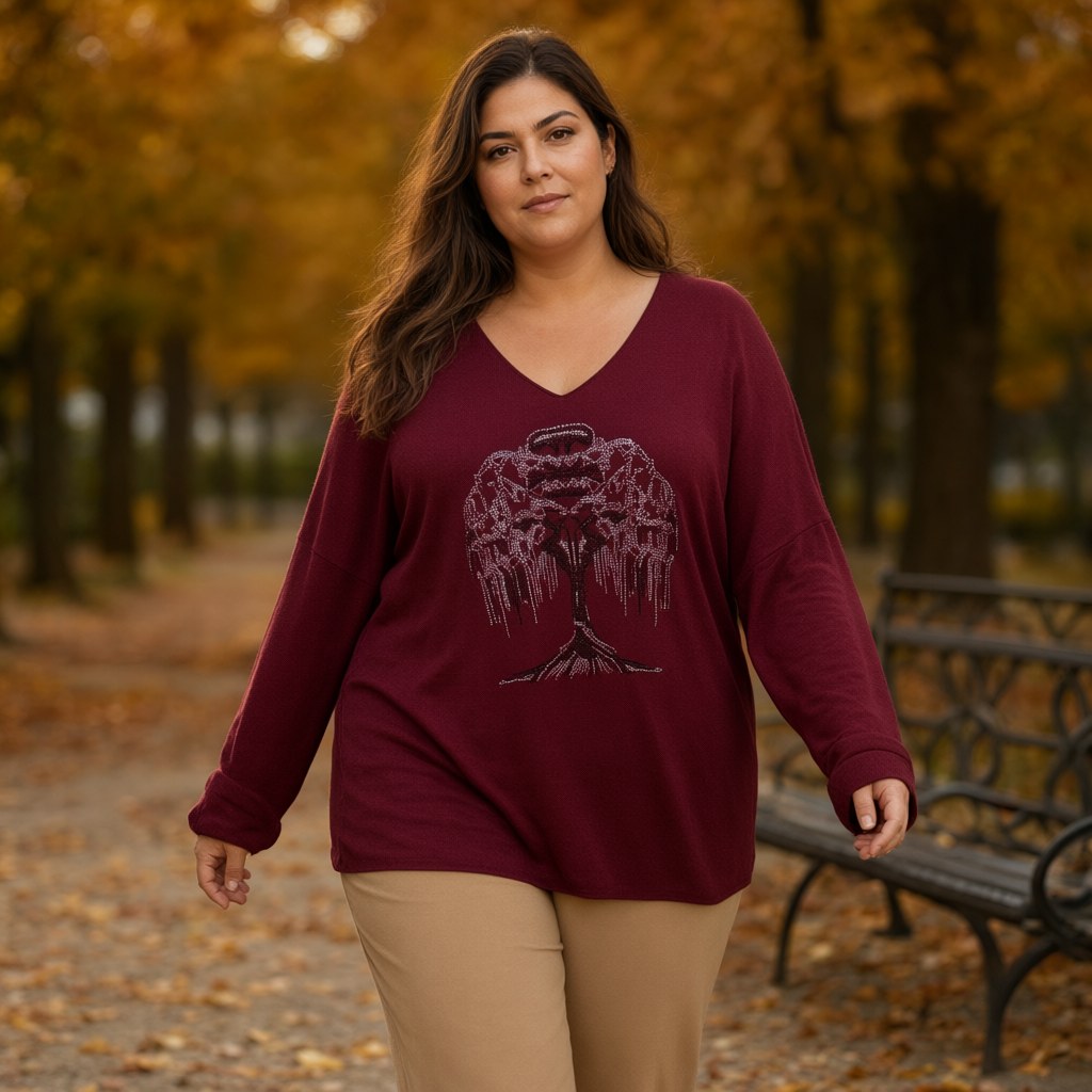 Camiseta Colette con una modelo para mujer Angara Moda