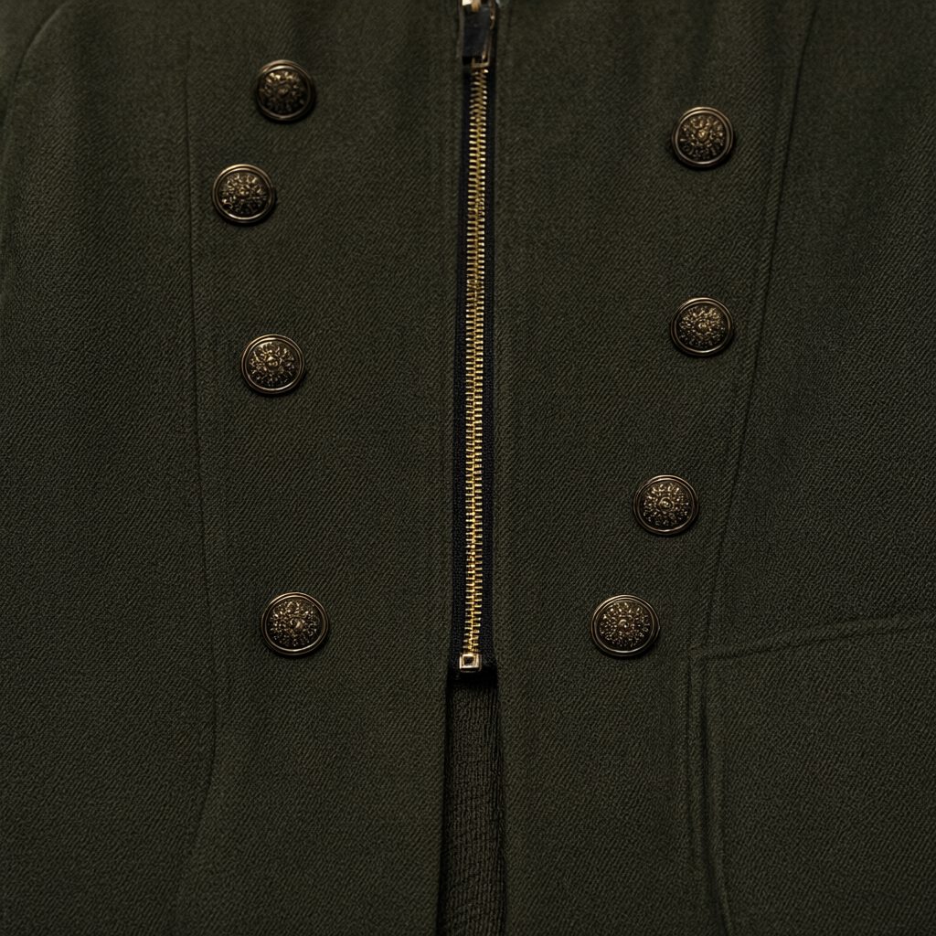 Detalle del tejido de Chaqueta Aria para mujer Angara Moda