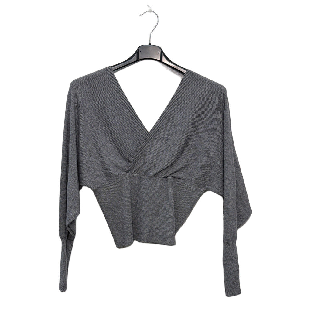 Jersey Marina en color Gris sobre fondo blanco para mujer Angara Moda