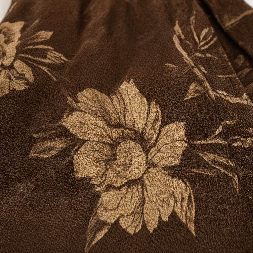 Detalle del tejido de Pantalón Nieves para mujer Angara Moda