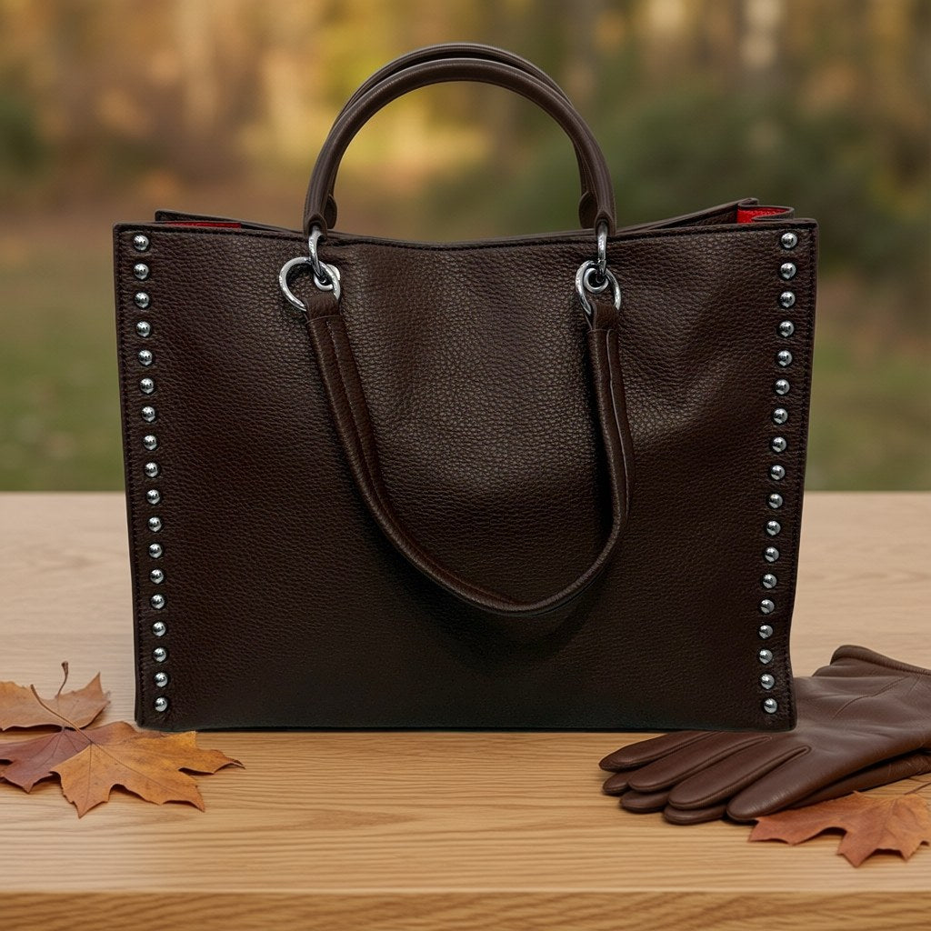 Bolso Brisa desde arriba con gafas de sol y pulsera para mujer Angara Moda