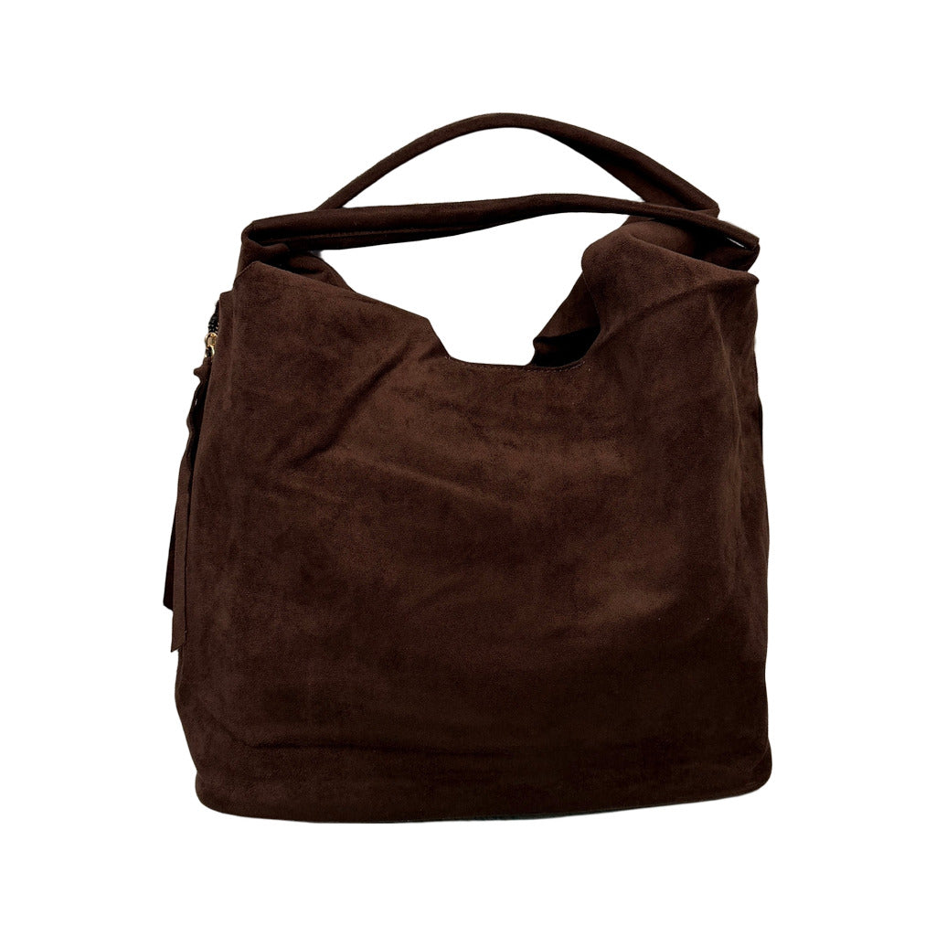 Bolso Cielo en color Chocolate sobre fondo blanco para mujer Angara Moda
