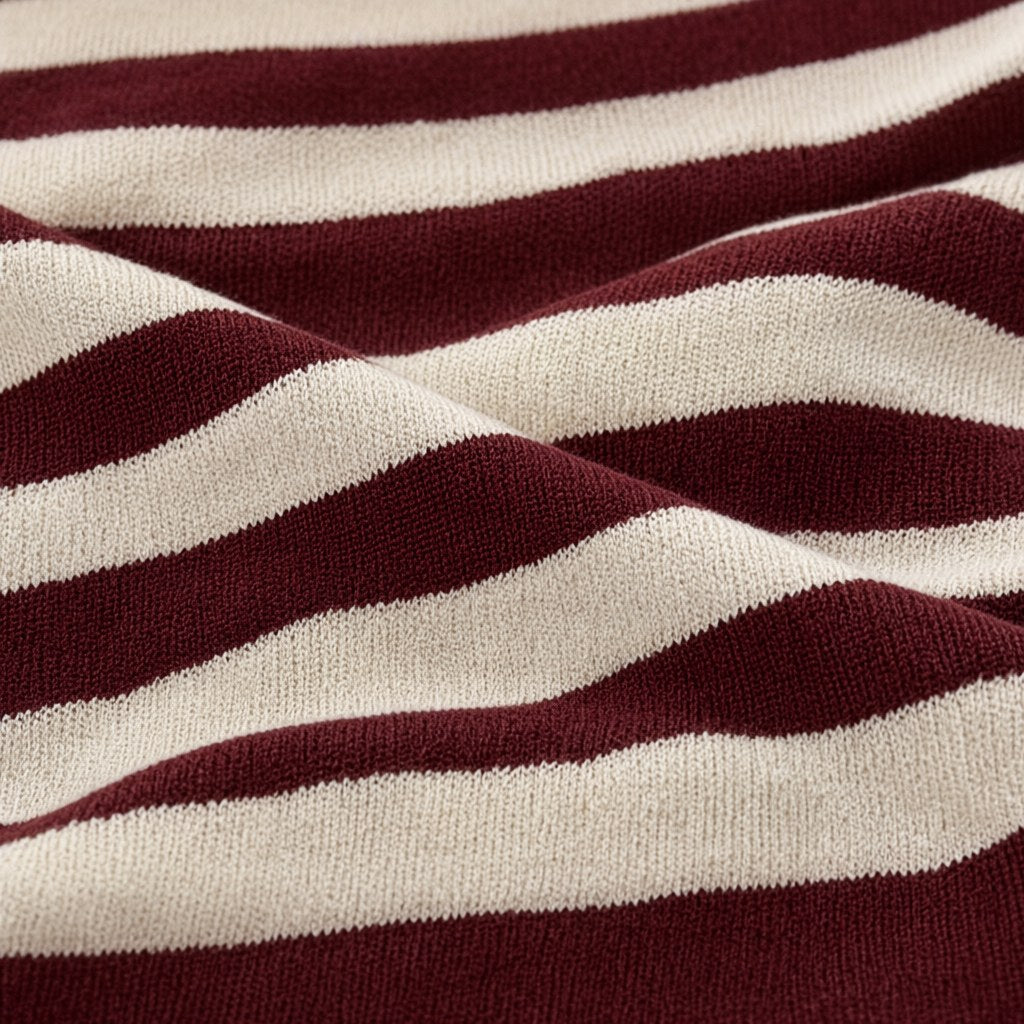 Detalle del tejido de Jersey Alma para mujer Angara Moda