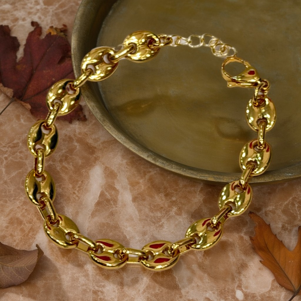 Pulsera calabrote sobre una superficie para mujer Angara Moda