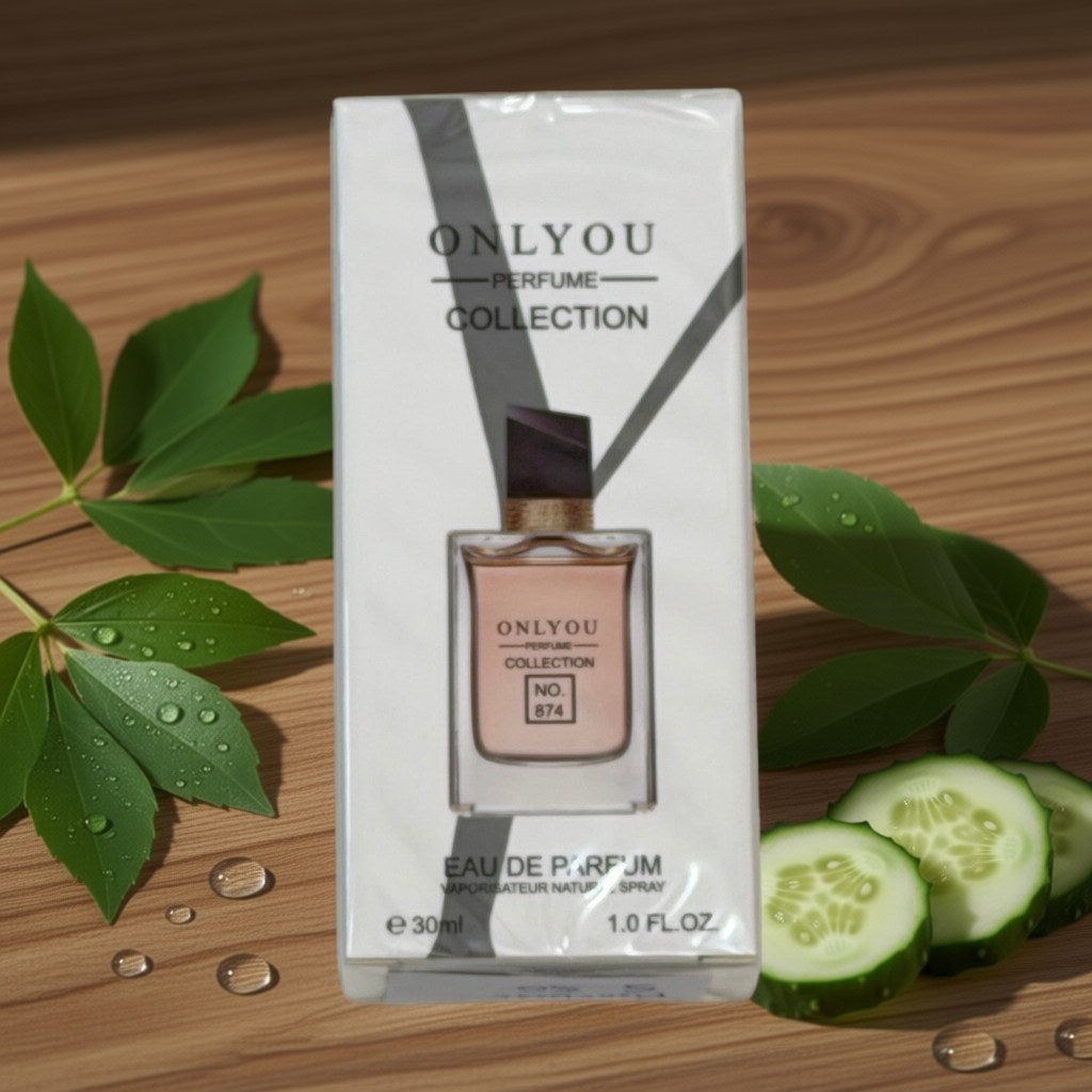 Perfume only you blanco con elementos naturales para mujer Angara Moda