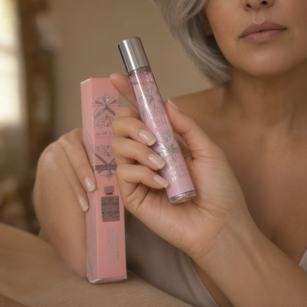 Perfume algodon de azucar en la mano para mujer Angara Moda