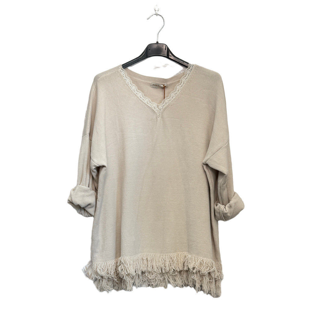 Jersey Carlota sobre fondo blanco para mujer Angara Moda