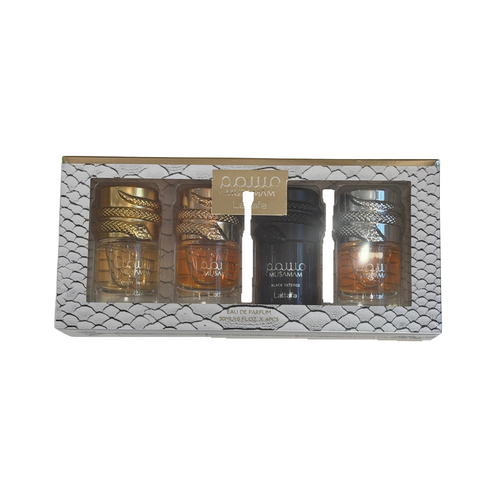 Perfume lattafa sobre fondo blanco para mujer Angara Moda