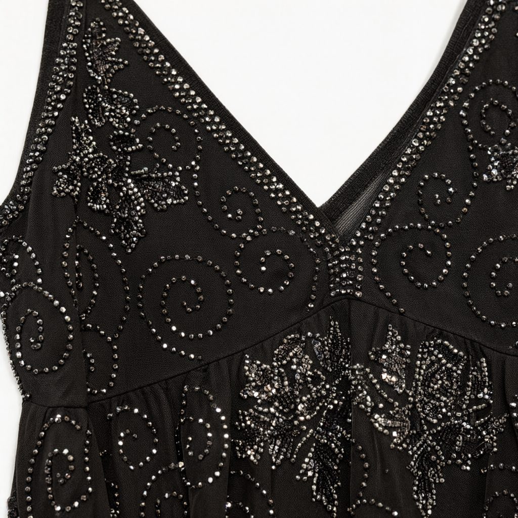 Detalle del tejido de Top Telma para mujer Angara Moda