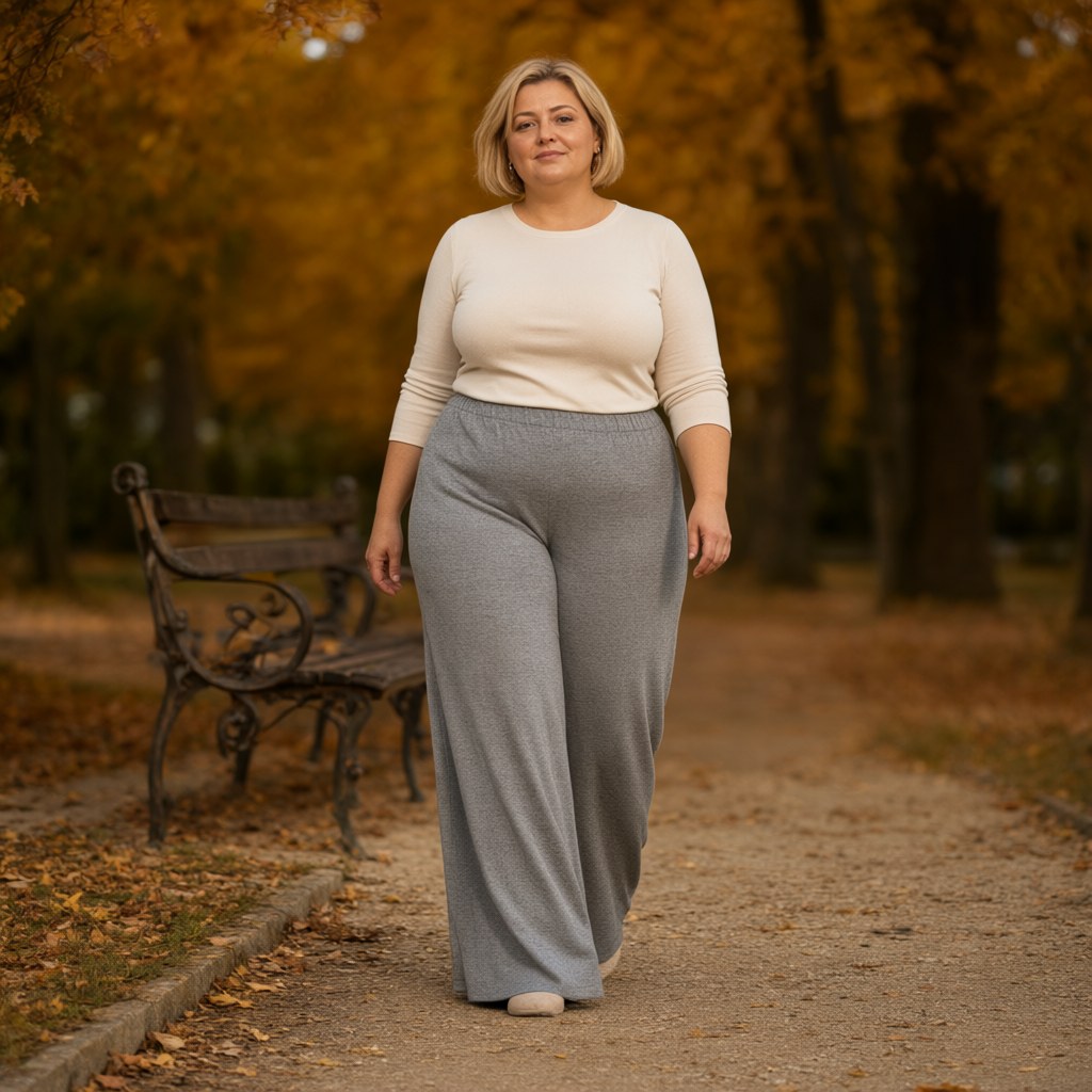 Pantalón Condesa con una modelo para mujer Angara Moda