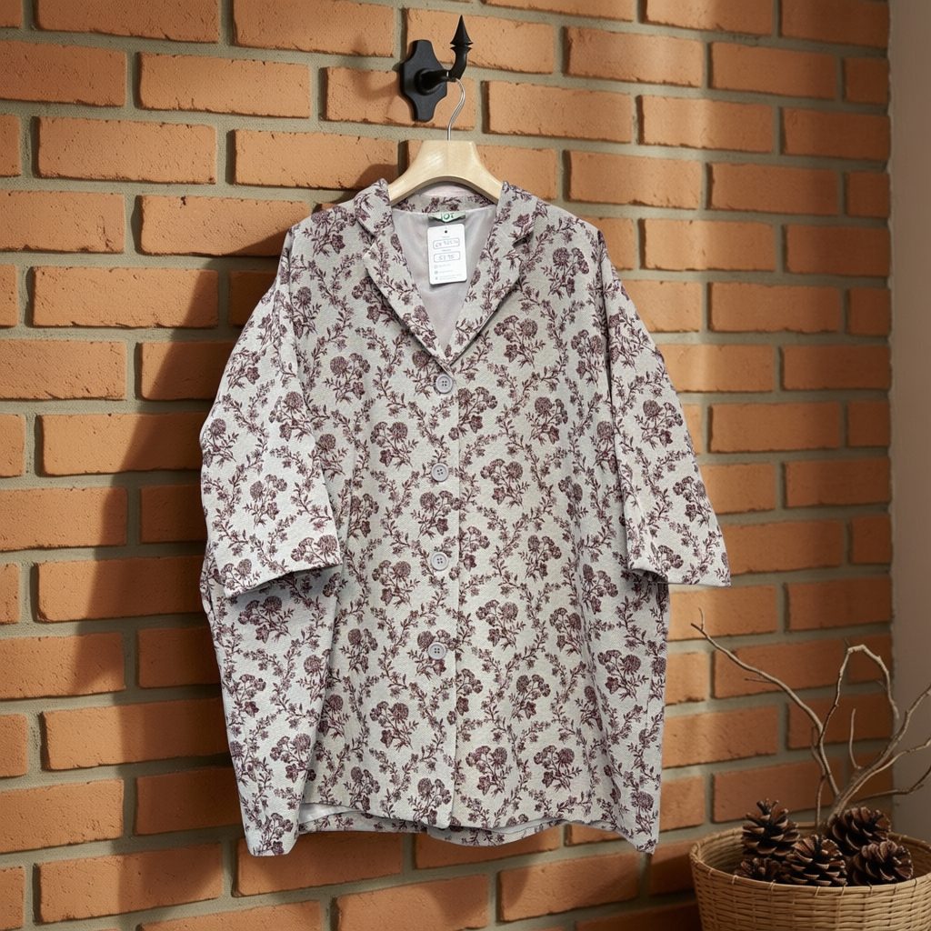 Kimono Rafaela colgada en un ambiente para mujer Angara Moda
