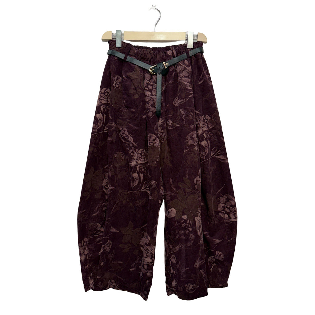 Pantalón Rossana en color Púrpura sobre fondo blanco para mujer Angara Moda