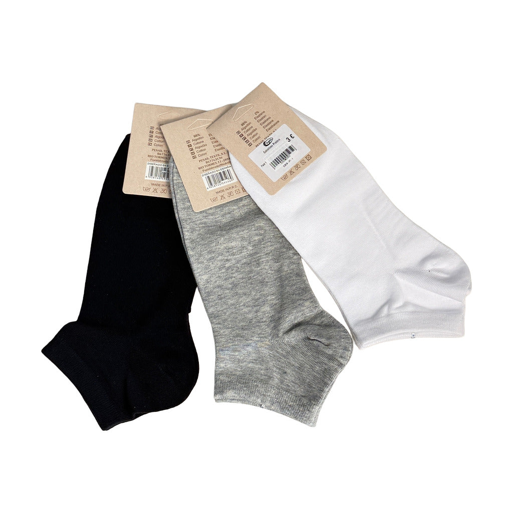 Calcetines Pradera (pack de 3 uds.) sobre fondo blanco para mujer Angara Moda