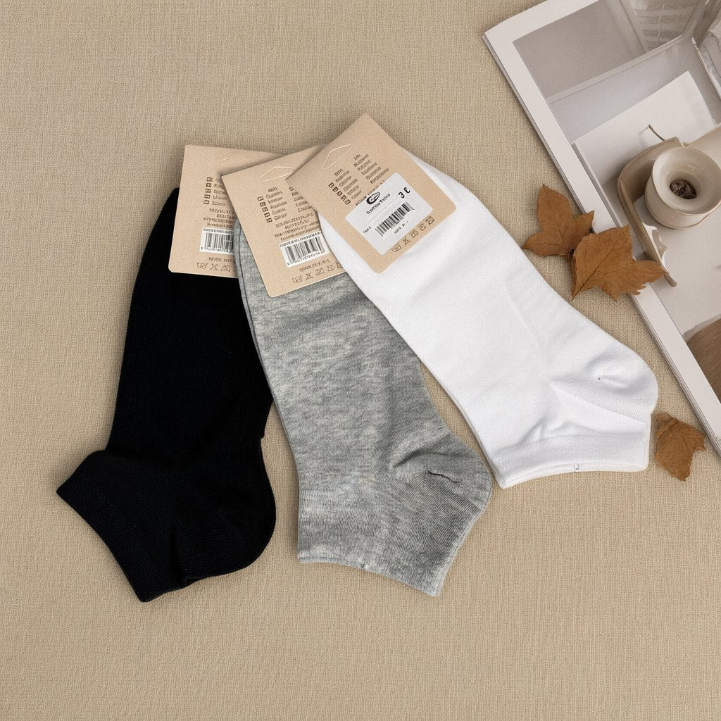Calcetines Pradera (pack de 3 uds.) desde arriba para mujer Angara Moda