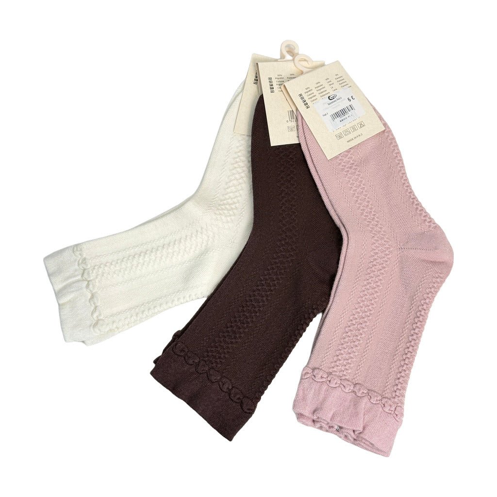 Calcetines Fedra (pack de 3 uds.) en color Pack 3 sobre fondo blanco para mujer Angara Moda