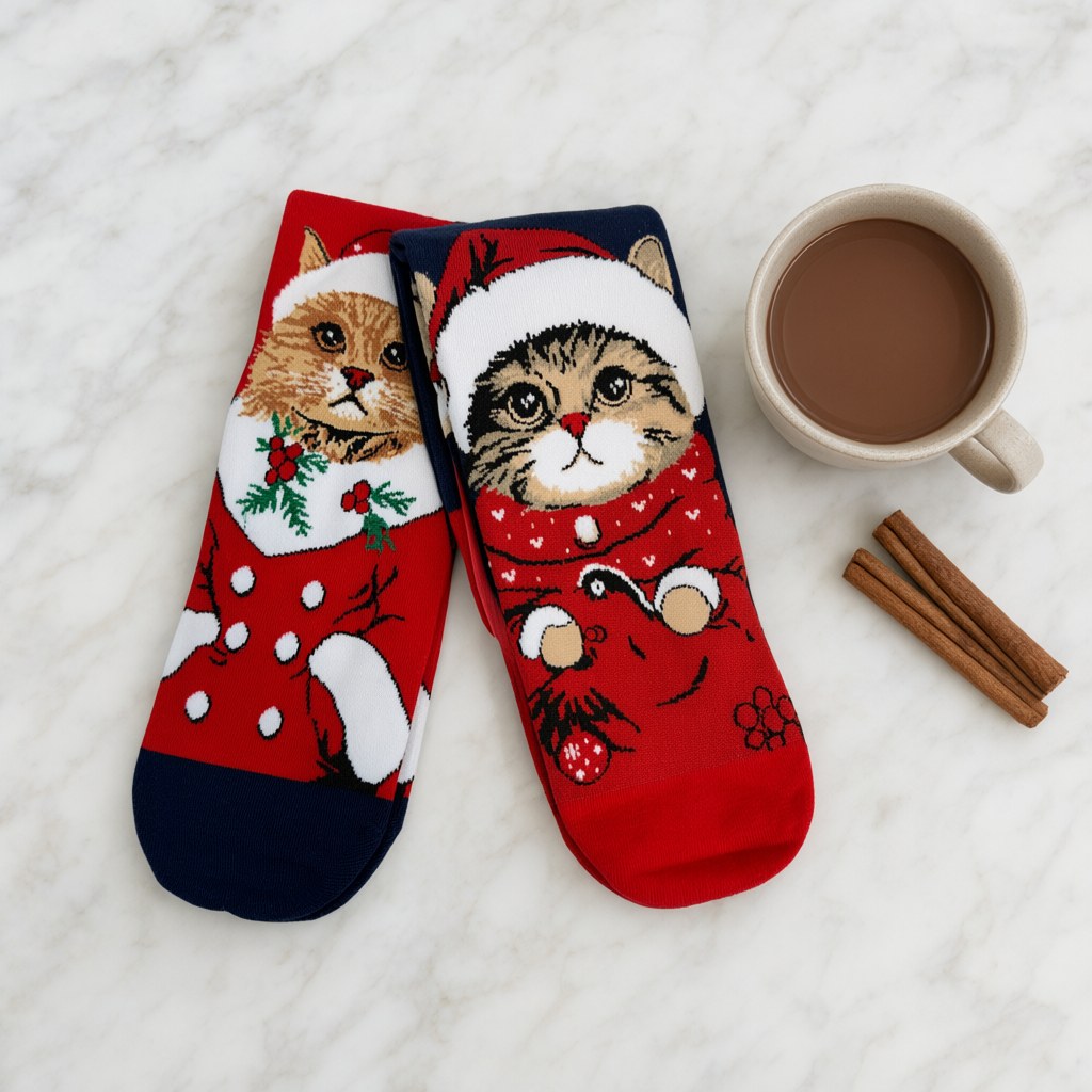 Calcetines Selma (pack de 2 uds.) desde arriba para mujer Angara Moda