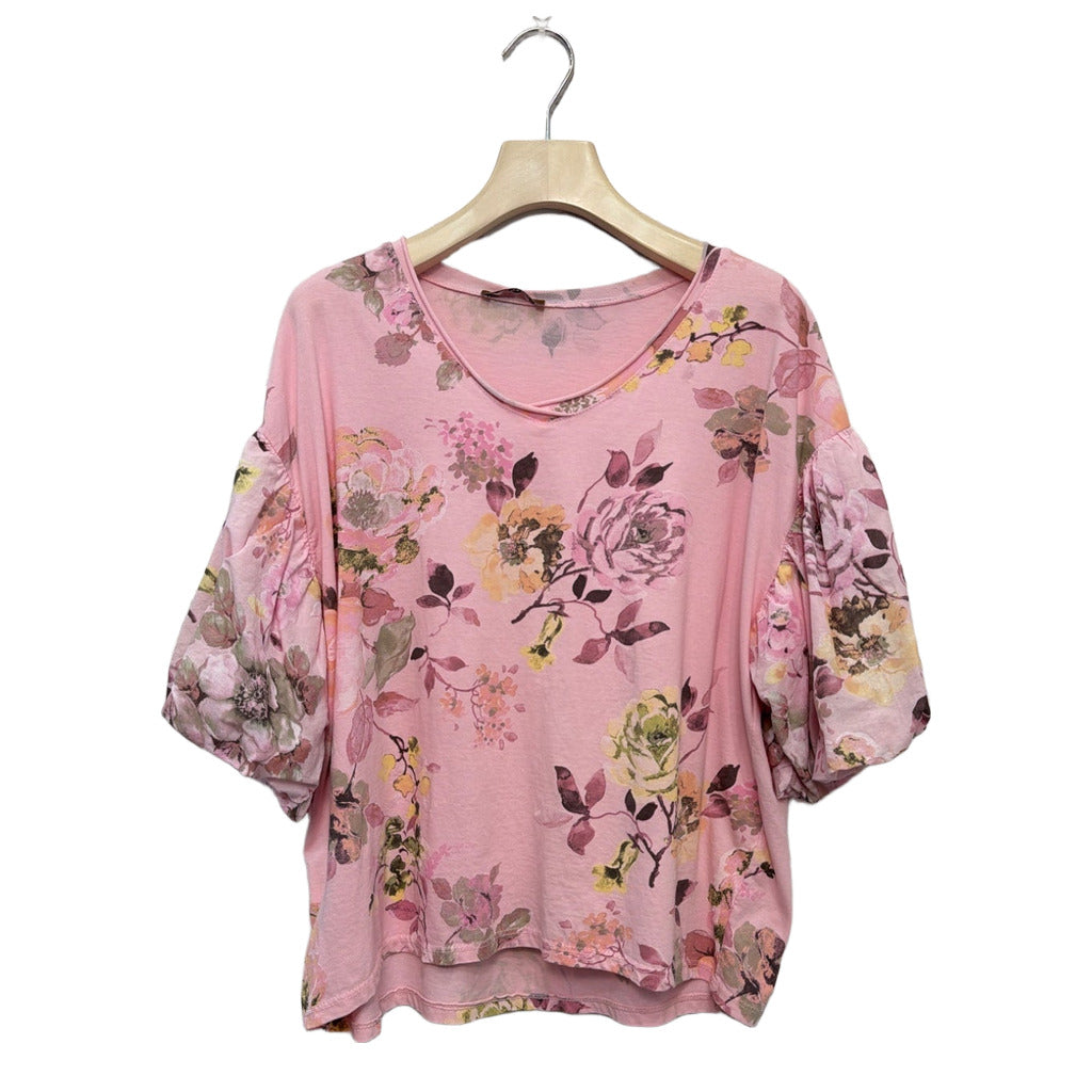 Camiseta Leyre sobre fondo blanco para mujer Angara Moda