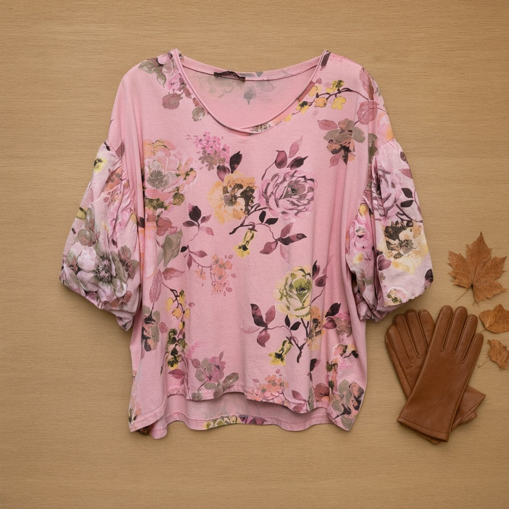 Camiseta Leyre desde arriba para mujer Angara Moda