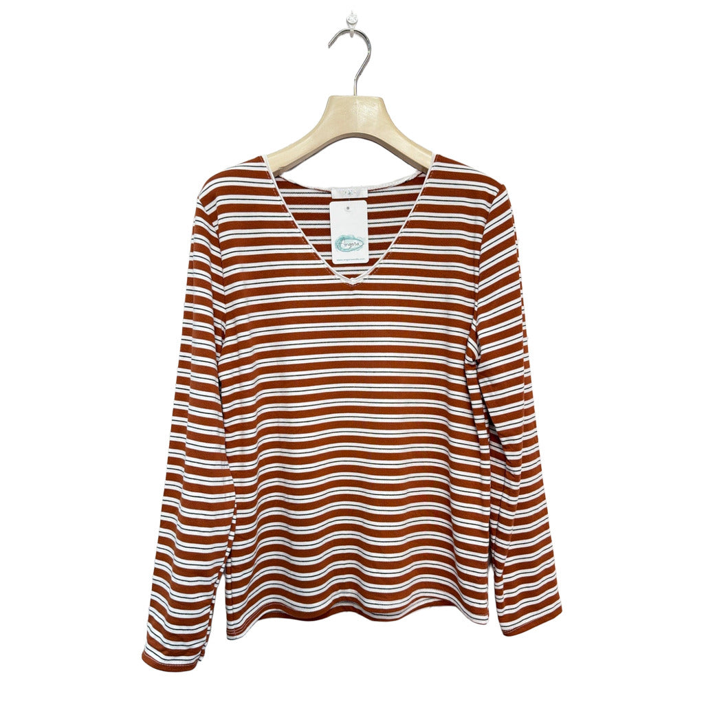 Camiseta Lucrezia sobre fondo blanco para mujer Angara Moda
