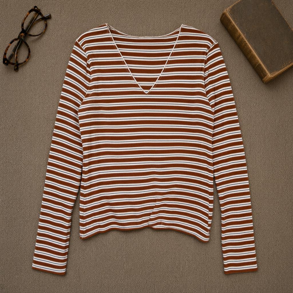 Camiseta Lucrezia desde arriba para mujer Angara Moda