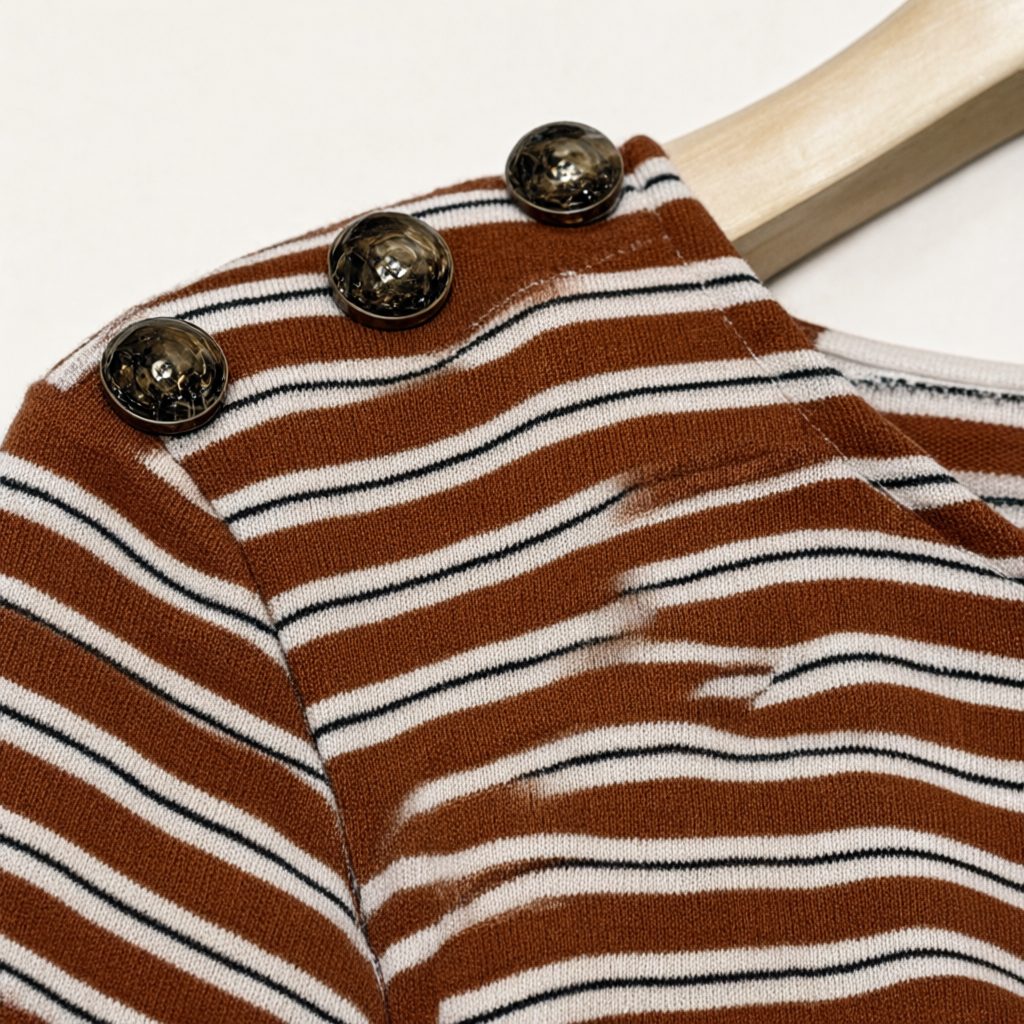 Detalle del tejido de Camiseta Urania para mujer Angara Moda
