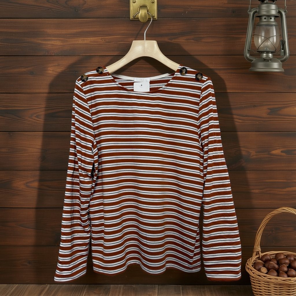 Camiseta Urania colgada en un ambiente para mujer Angara Moda