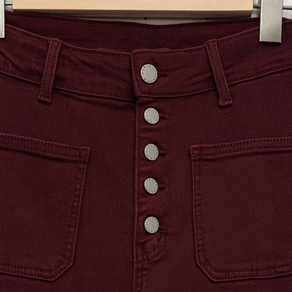Detalle del tejido de Pantalón Zinnia para mujer Angara Moda