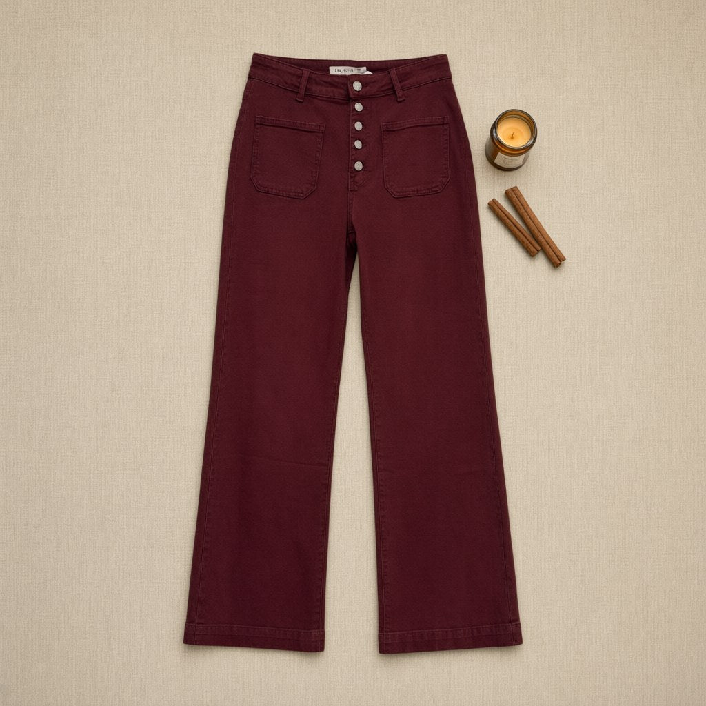 Pantalón Zinnia desde arriba para mujer Angara Moda