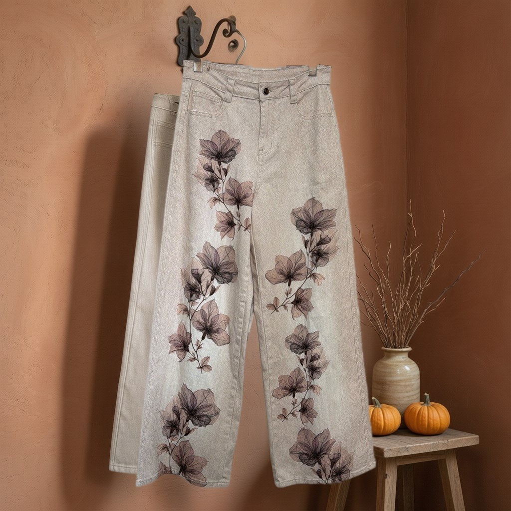 Pantalón Hilda colgada en un ambiente para mujer Angara Moda