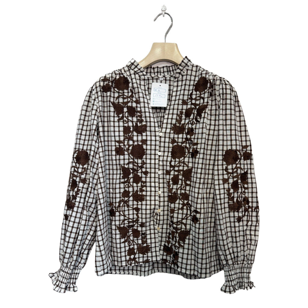 Camisa Marquesa sobre fondo blanco para mujer Angara Moda