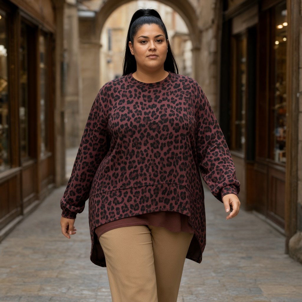 Sudadera Alexandra con una modelo para mujer Angara Moda