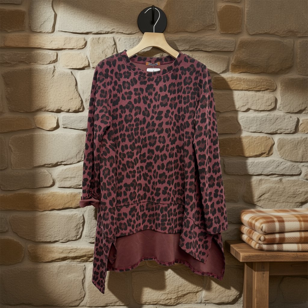 Sudadera Alexandra colgada en un ambiente para mujer Angara Moda