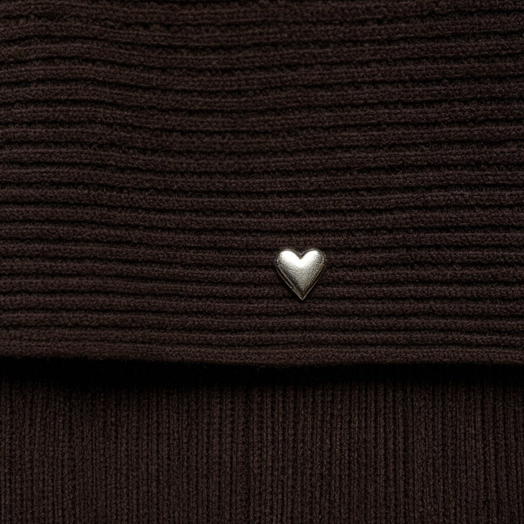 Detalle del tejido de Vestido Tomillo para mujer Angara Moda