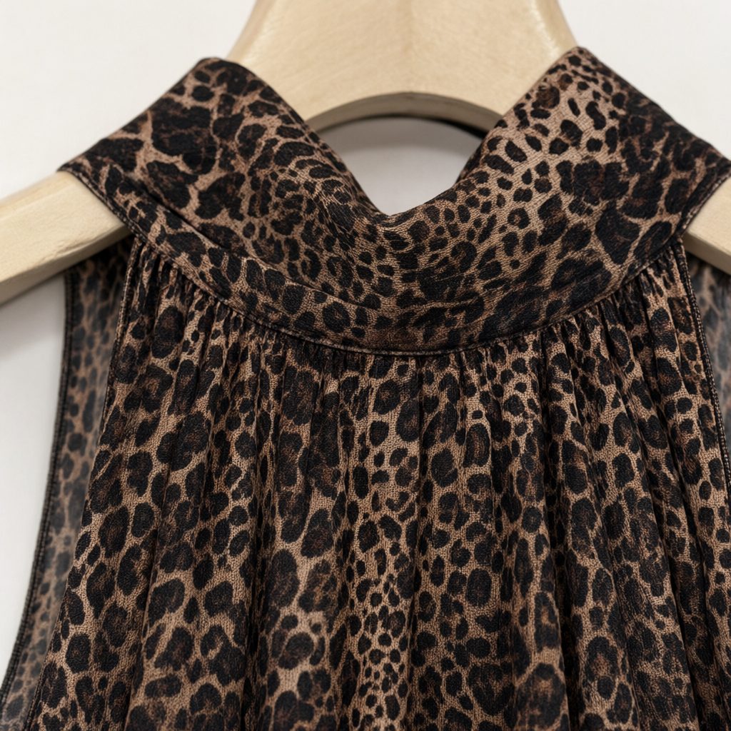 Detalle del tejido de Top Marianela para mujer Angara Moda