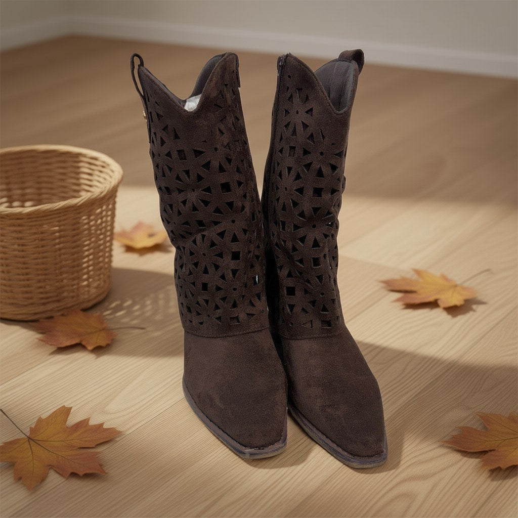 Bota Melodía sobre una superficie para mujer Angara Moda