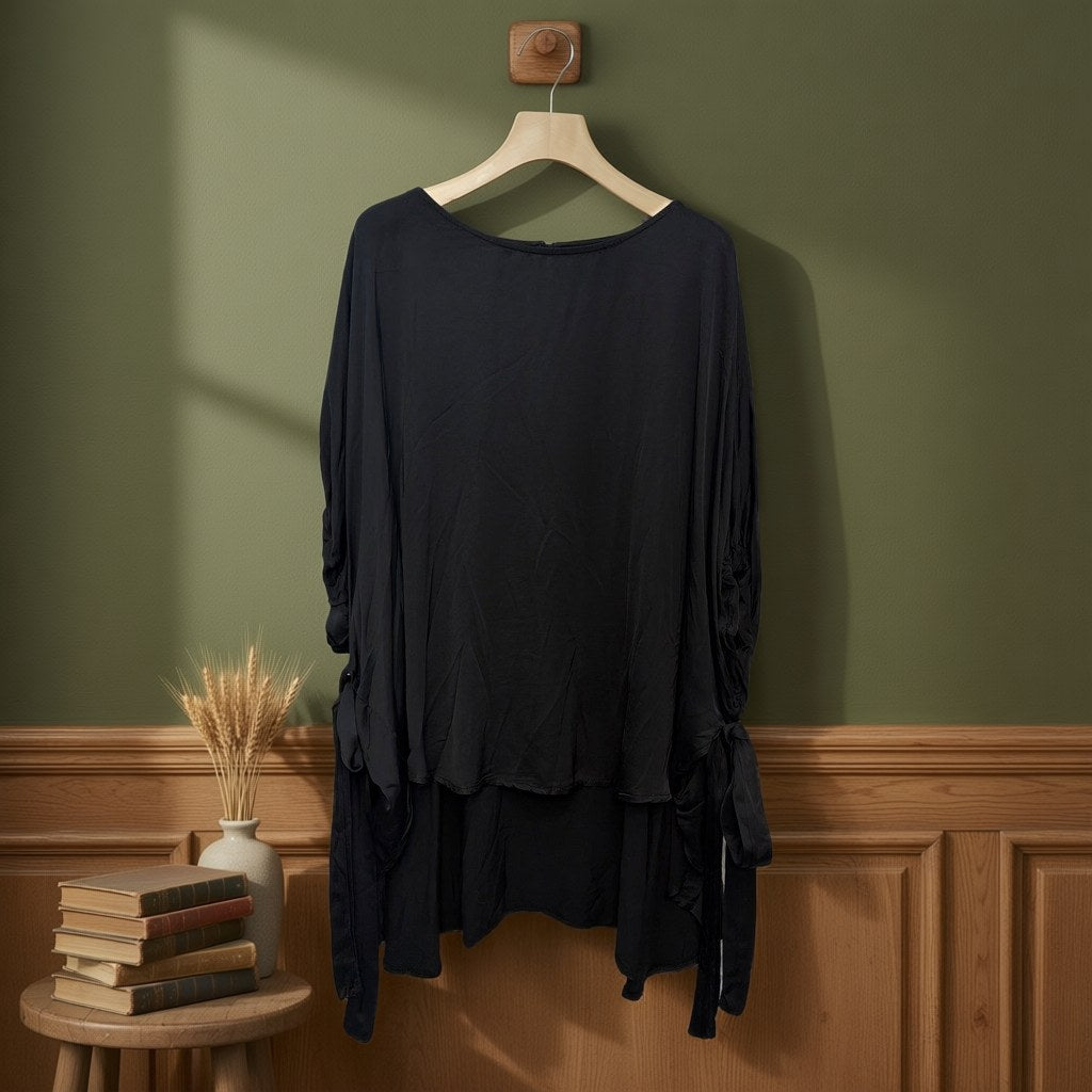Blusa Alira colgada en un ambiente para mujer Angara Moda