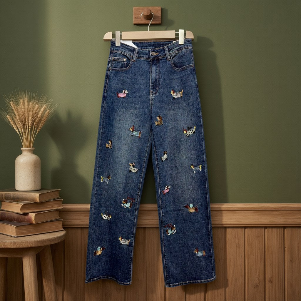 Pantalón Vera colgada en un ambiente para mujer Angara Moda