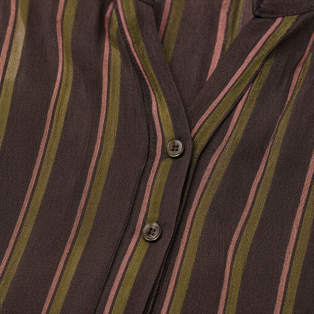 Detalle del tejido de Camisa Tessa para mujer Angara Moda