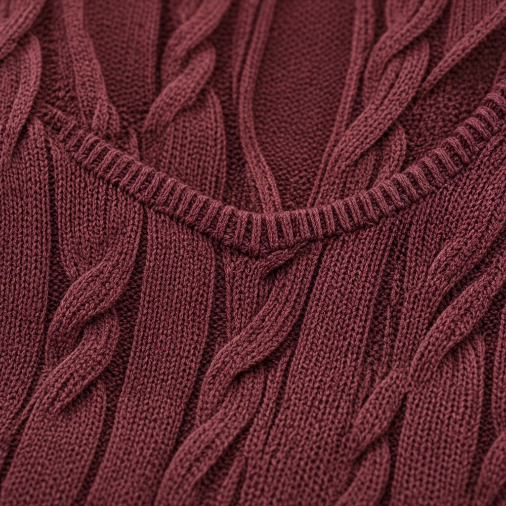 Detalle del tejido de Jersey Casandra para mujer Angara Moda