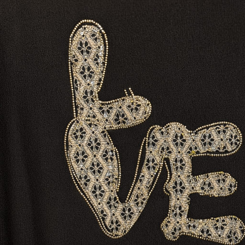 Detalle del tejido de Sudadera Candela para mujer Angara Moda