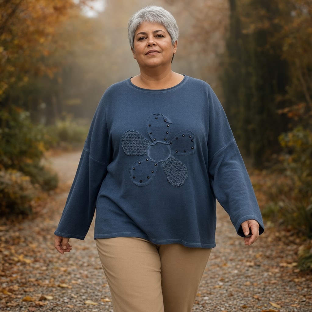 Camiseta Morganita con una modelo para mujer Angara Moda